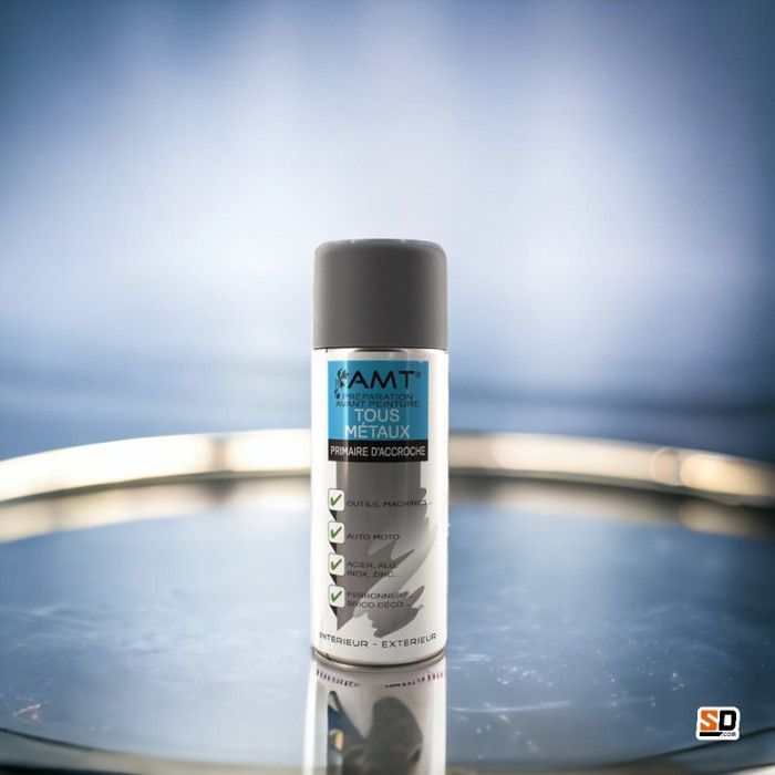 Primer em aerossol - Lata de tinta spray de 330ml - Base para pintura - AMT