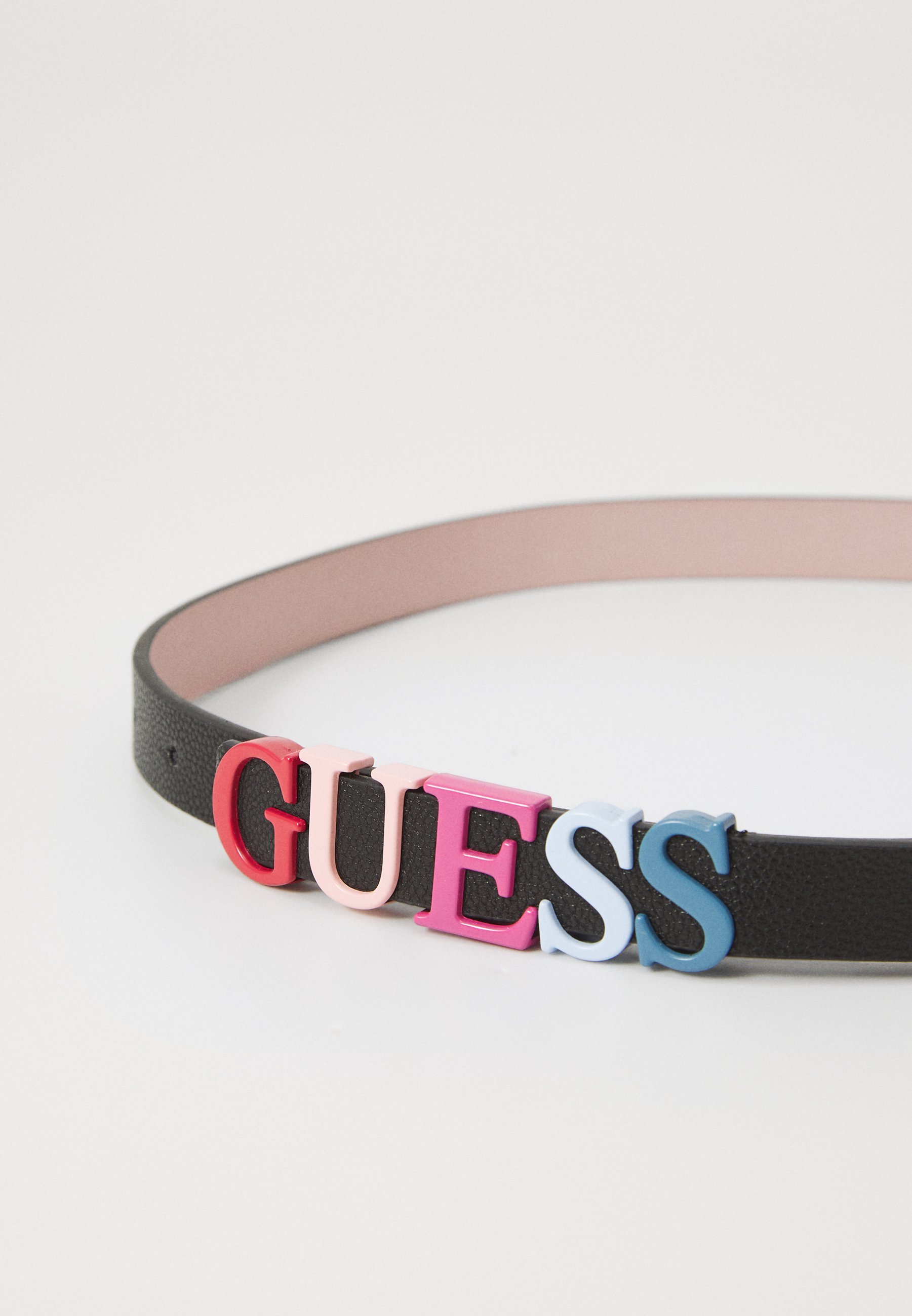 Guess unisex riem - Riem - gitzwart