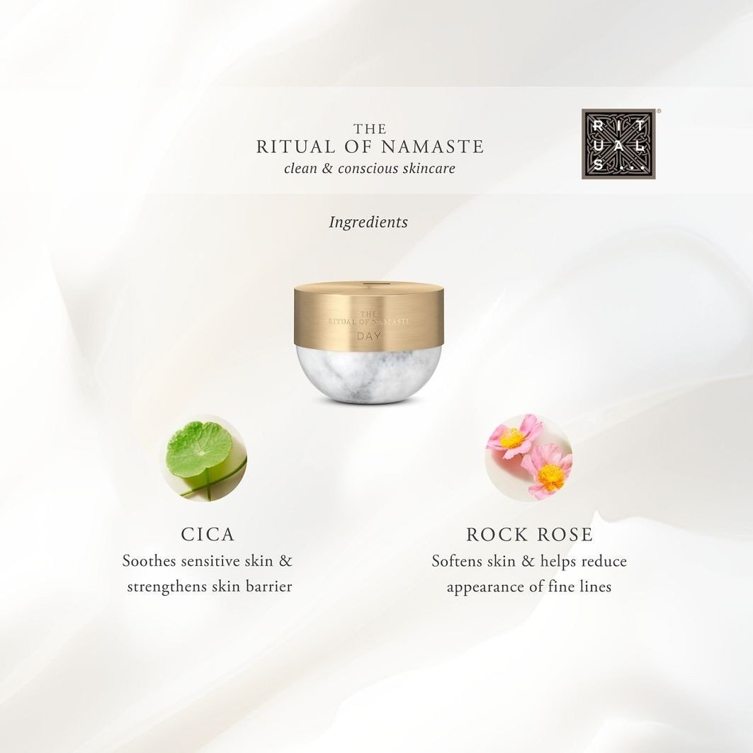 „Rituals Anti-Aging Care“ „The Ritual of Namaste“ aktyvus stangrinamasis dieninis kremas – 50 ml