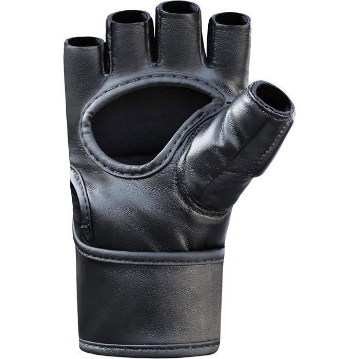 Gants MMA Enfant - Mytra Fusion - Noir - Protection Renforcée - Cuir Synthétique -