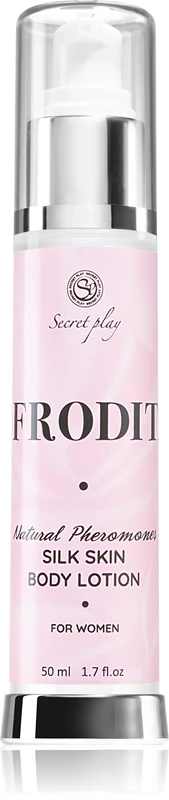 Secret play Afrodita Silk Skin Oil, leite corporal com feromônios.