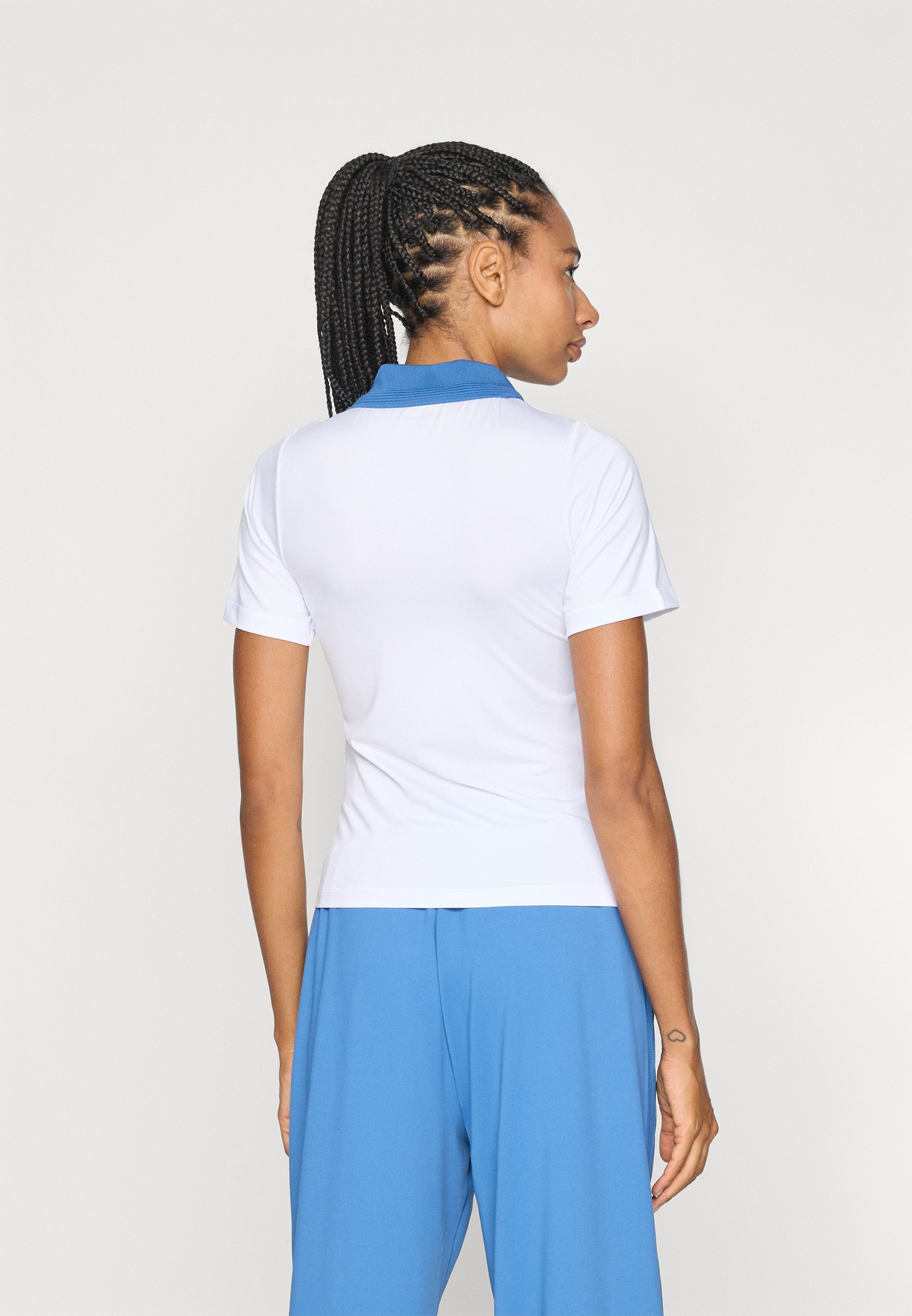 Ellesse DI LEPRE TOP - Poloshirt - wit/blauw