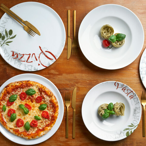 Pizzarell Wellco, 33 cm, set de 6 bucăți