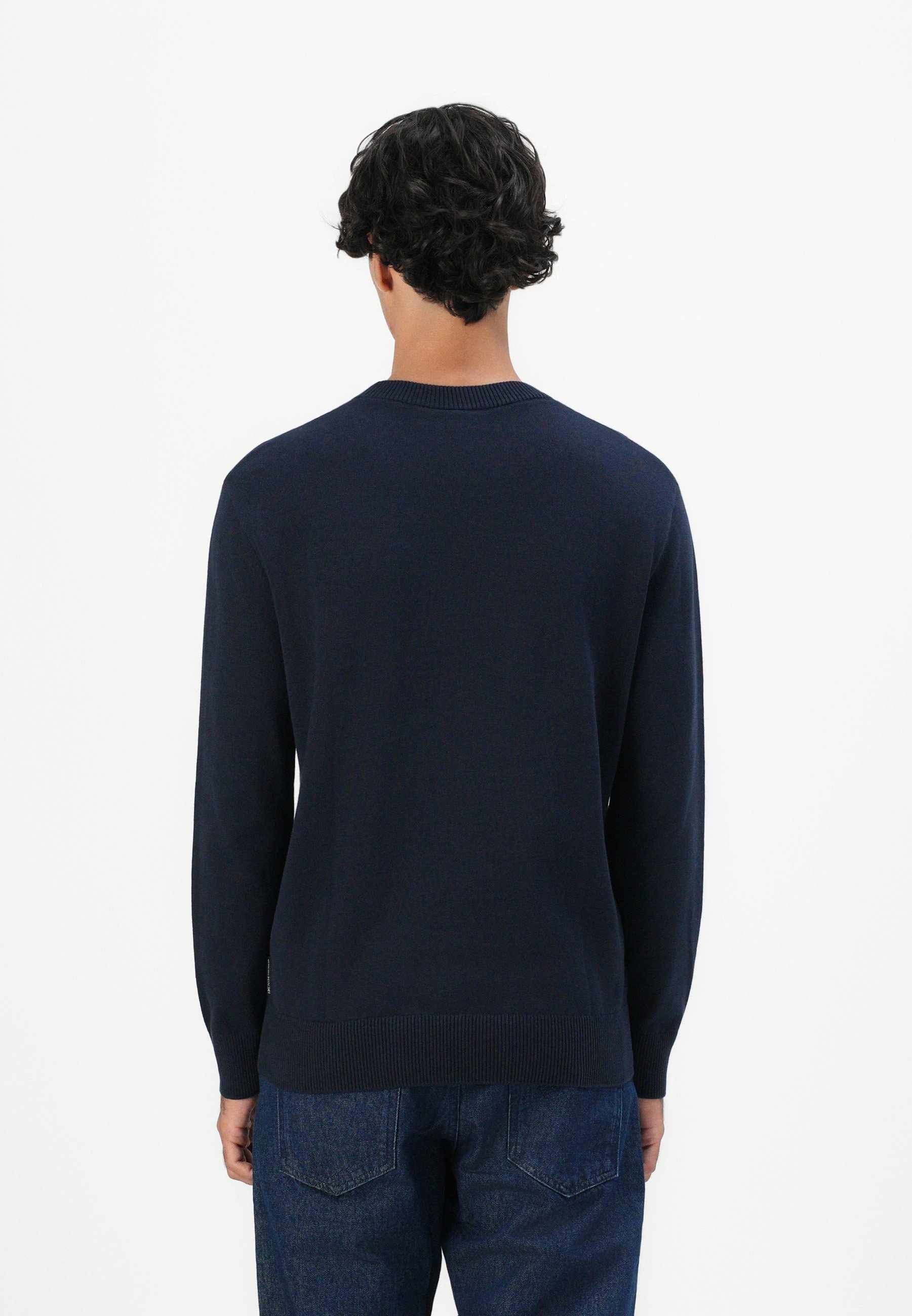 TOM TAILOR DENIM Pulover - nebeško moder