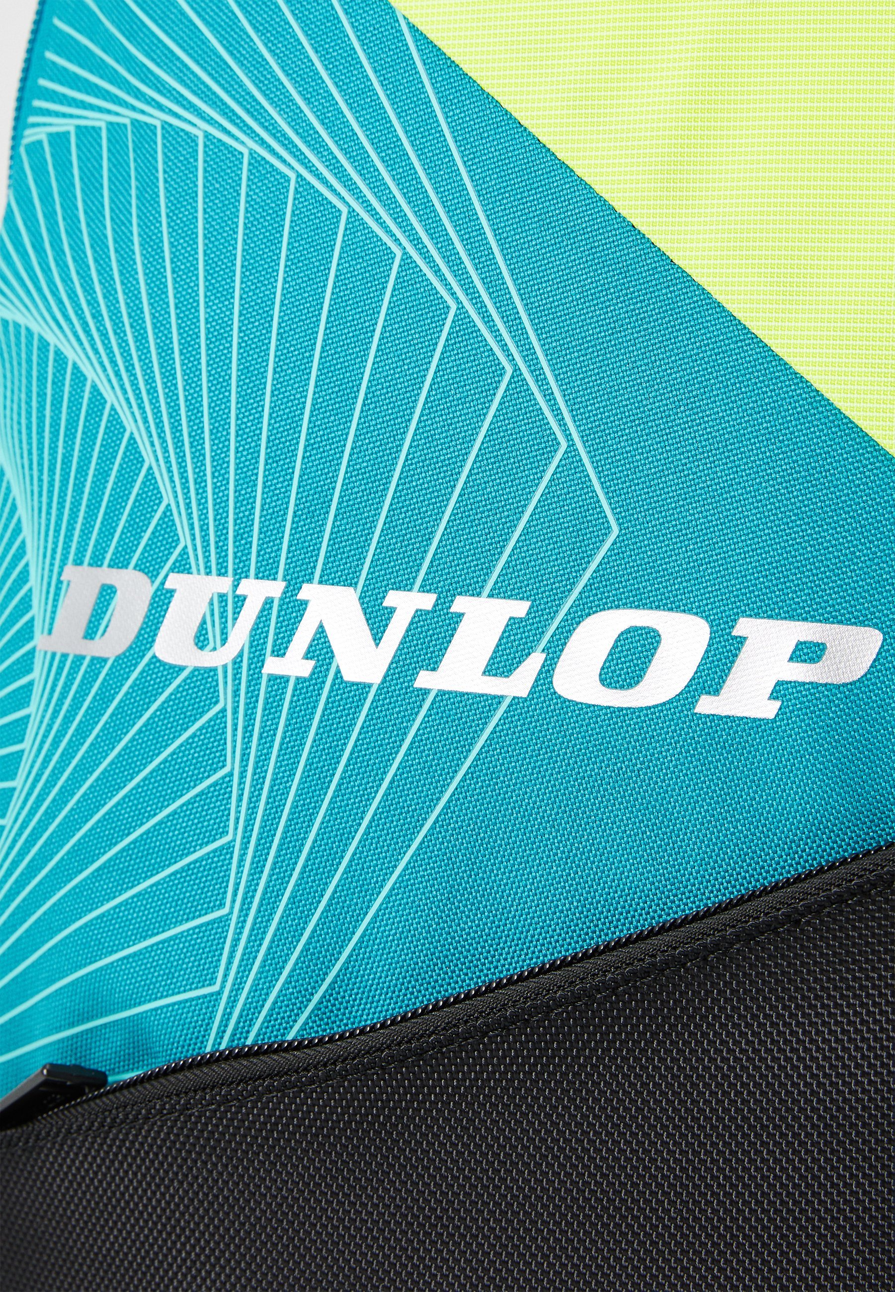 Dunlop PERFORMANCE BACKPACK UNISEX - Ryggsekk - turquoise/black/yellow