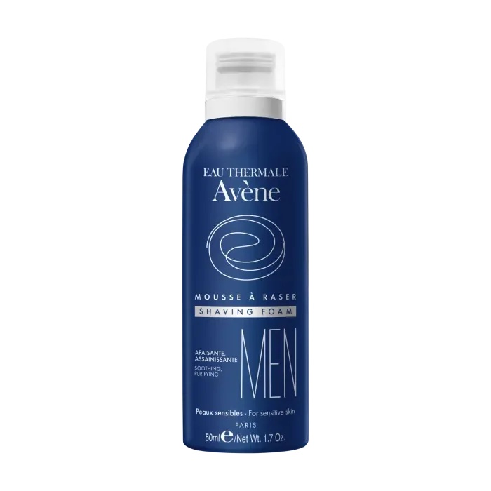 AVENE Avène Homme Scheerschuim 50 ml Verzachtend, hydraterend en reinigend