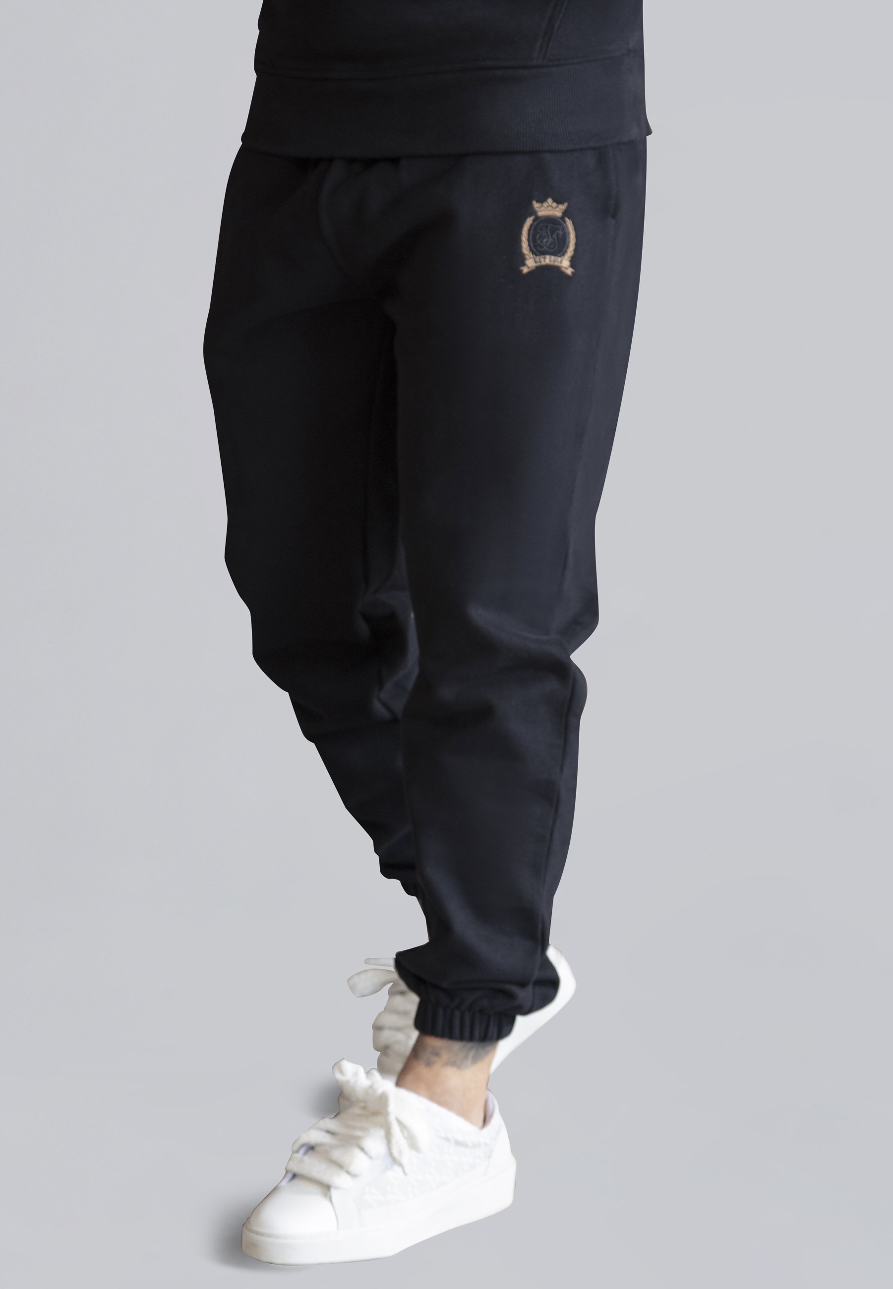 SIKSILK JOGGERS - Teplákové kalhoty - black