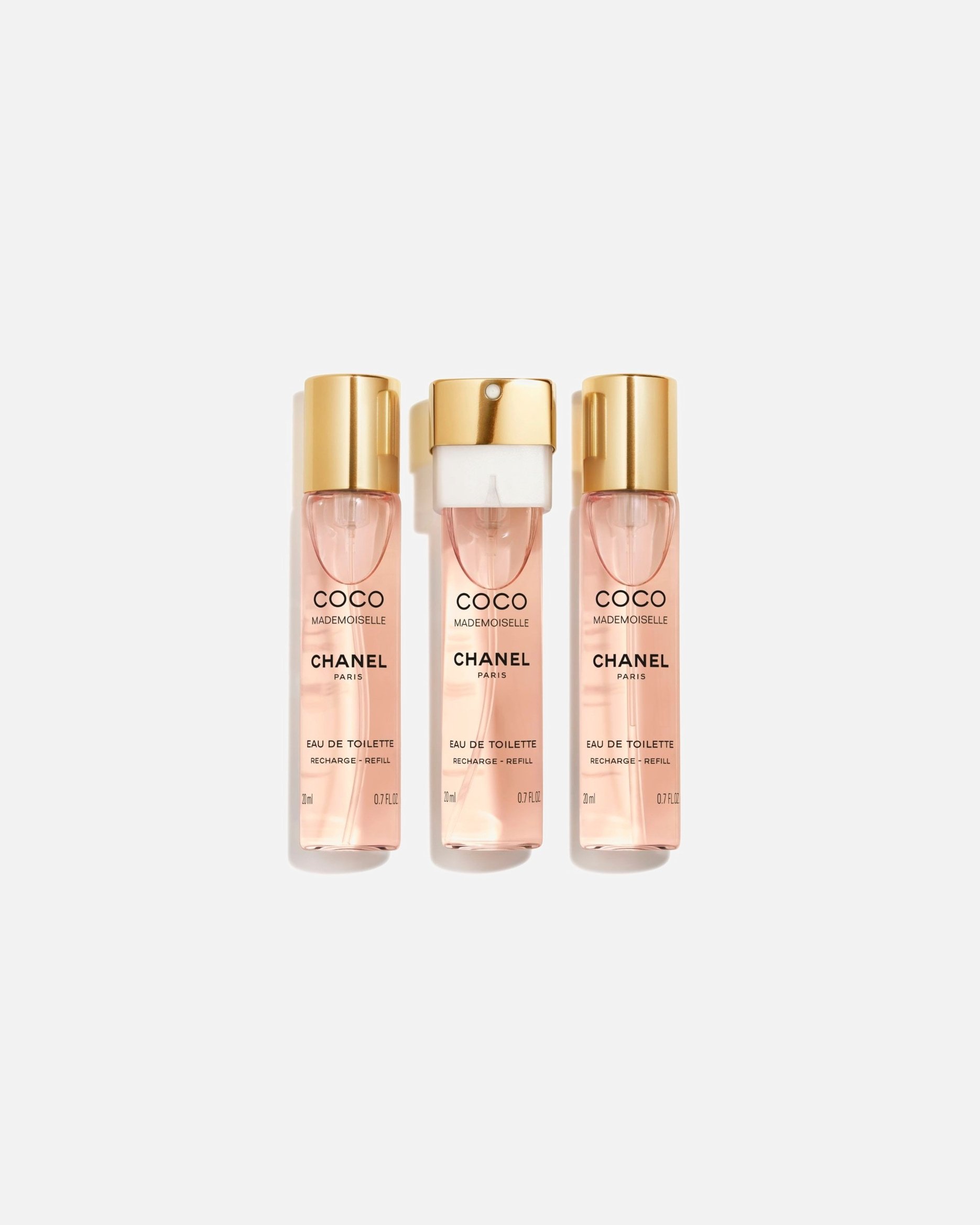 CHANEL tualetinis vanduo COCO MADEMOISELLE EAU DE TOILETTE TWIST AND SPRAY - 60 ml