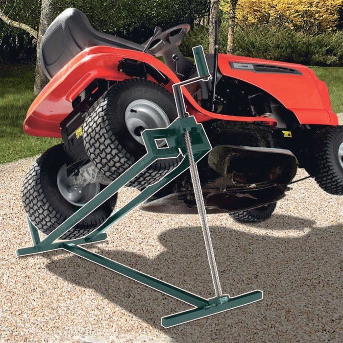 IDMARKET Lawn Tractor Lift 400 KG
