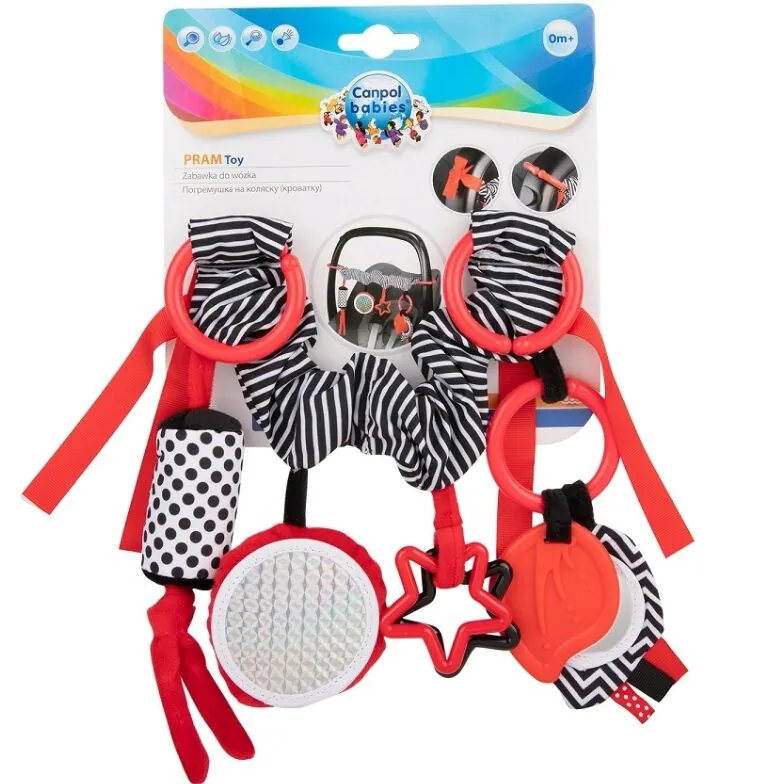Canpol Babies Sensory Toys Zawieszka do wózka lub fotelika 1 szt.