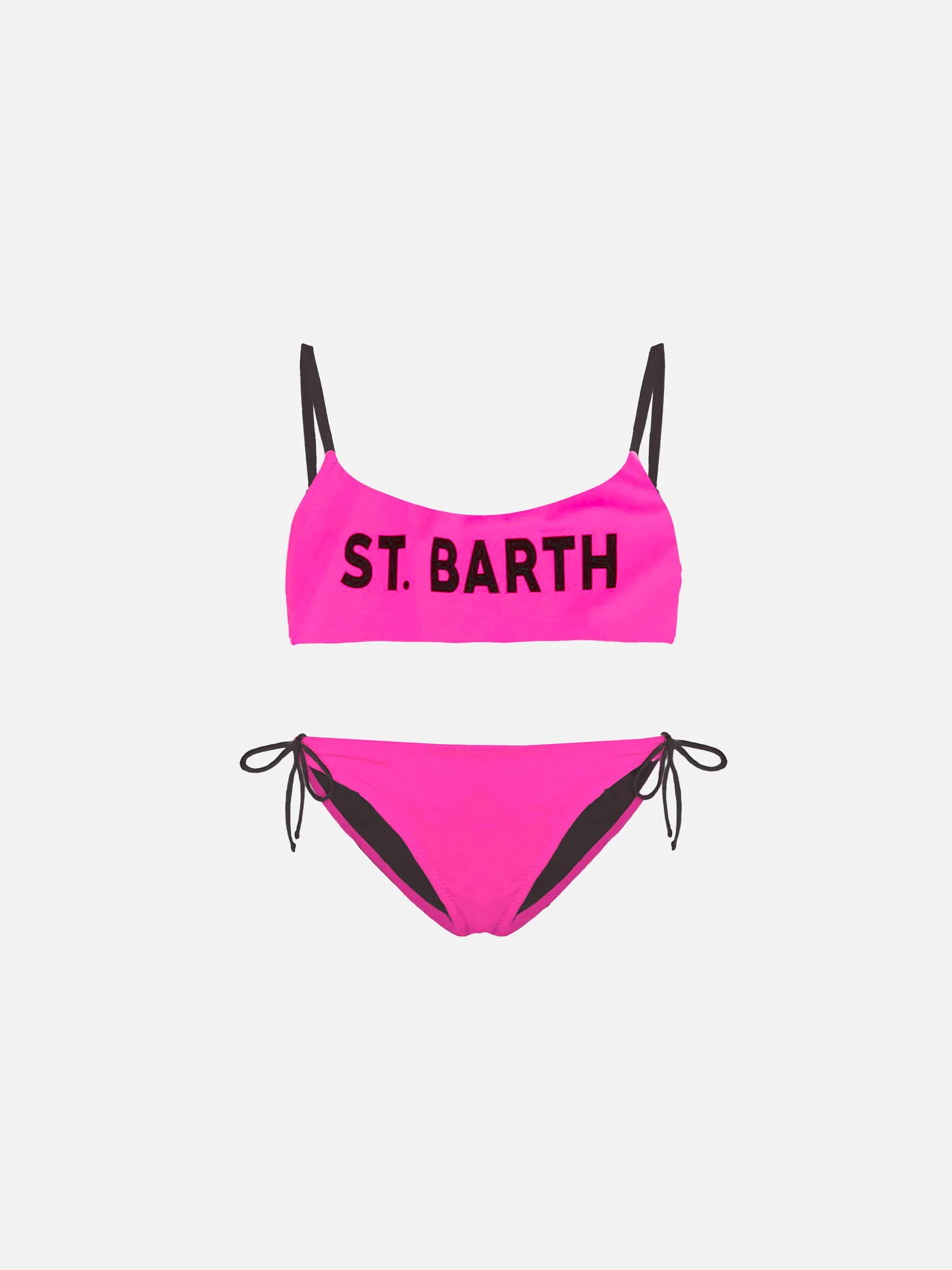 Bikini s braletom i grafičkim prednjim dijelom za djevojčice St. Barth