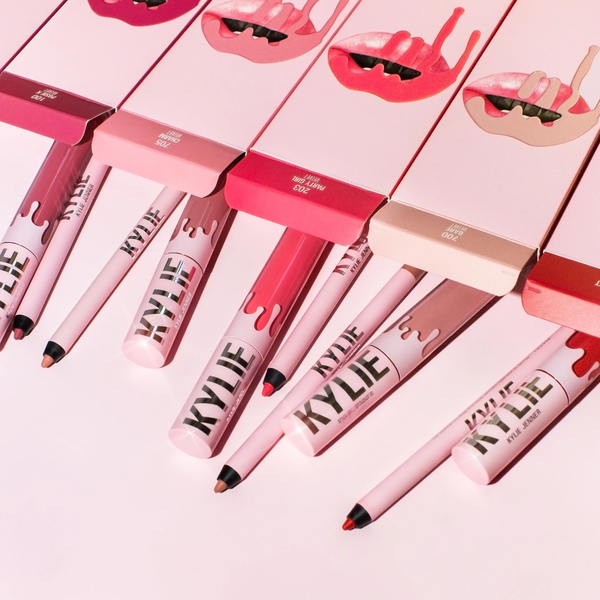 Kit de buze Velvet 405 Red Velvet - Kylie By Kylie Jenner