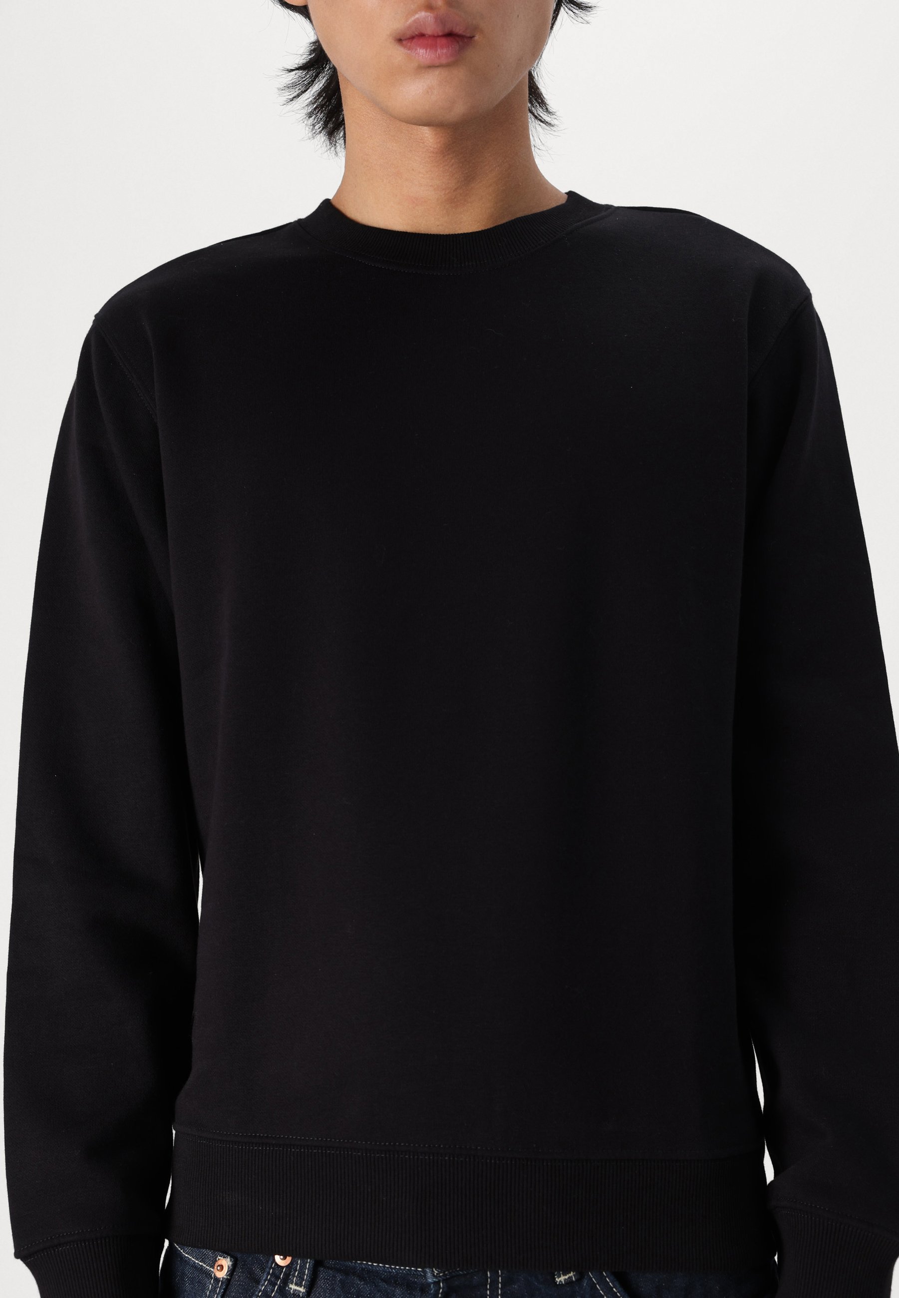 Weekday STANDARD MIDWEIGHT - Bluza - czarna