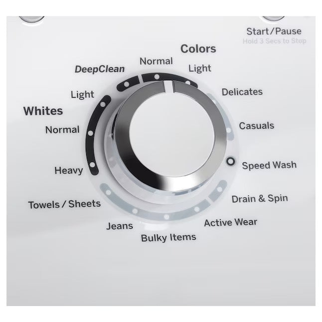 GE 4.5 cu ft High Efficiency Agitator Top-Load Washer (White)