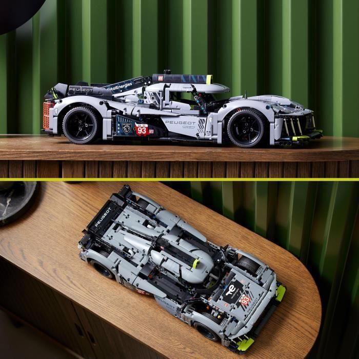 LEGO® Technic 42156 PEUGEOT 9X8 24H Le Mans Hybrid Hypercar, Rennwagenmodell