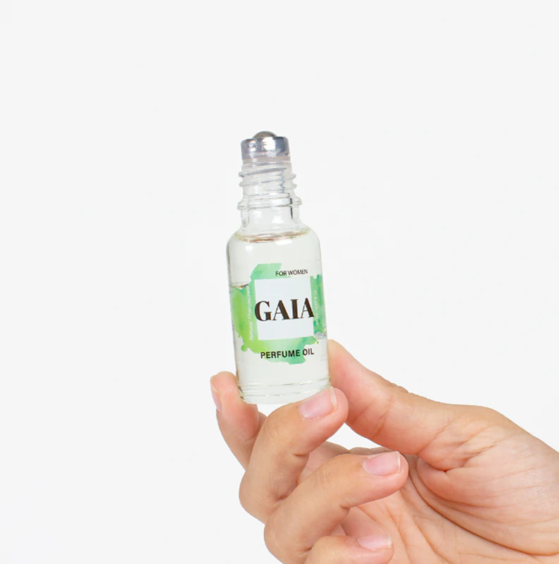 Óleo perfumado com feromônios naturais Gaia Secret Play.