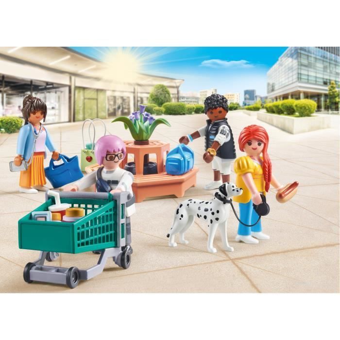 PLAYMOBIL 71541 My Figures Shopping, My Life, 80 pièces, Dès 5 ans