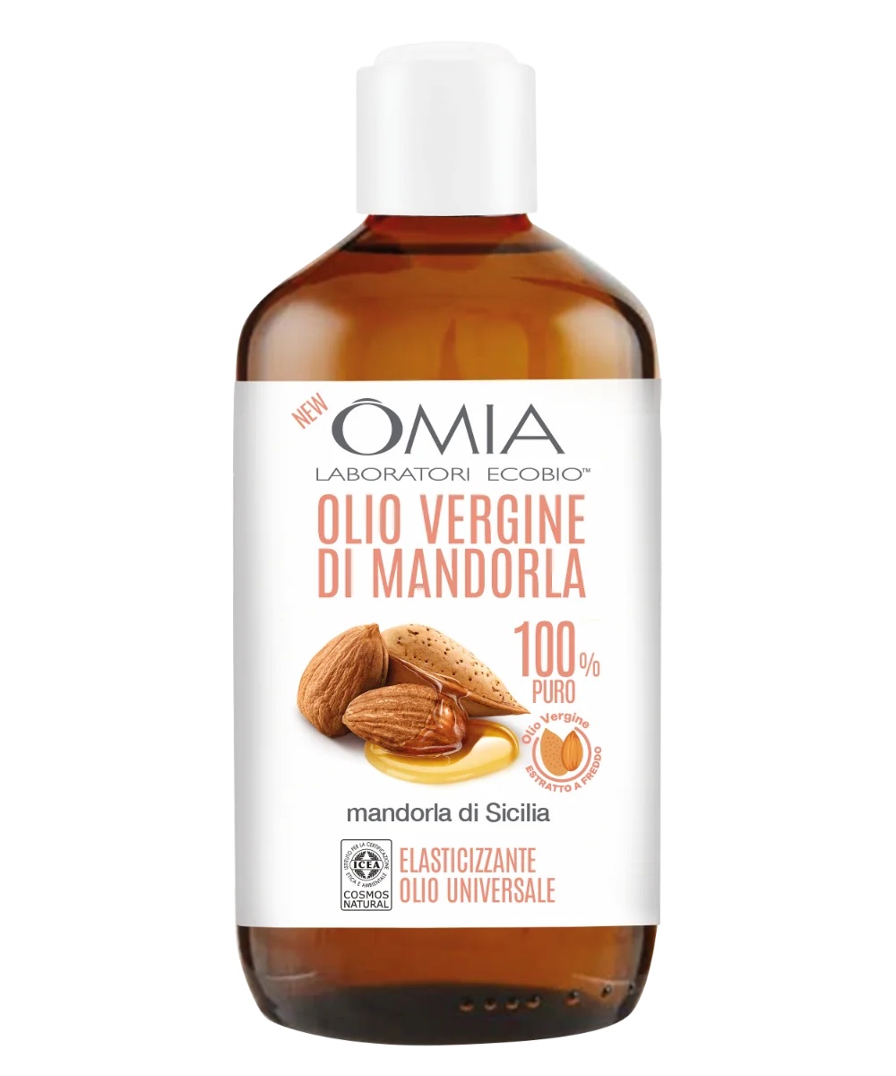 OMIA Siciliaanse amandelolie voor het lichaam 200 ml. Verzachtend en elastisch effect.