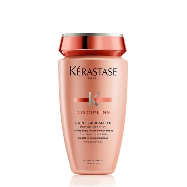 Discipline Bain Fluidealiste - Shampoo Disciplinante, Shampoo Nutriente, Shampoo Anticrespo