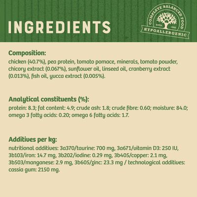 James Wellbeloved Kitten tasakok - Csirke a zselében