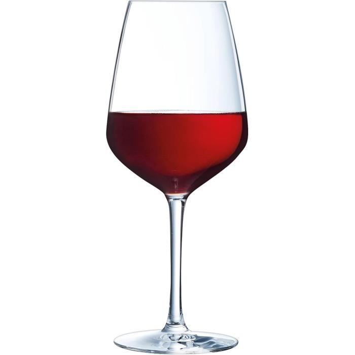 Wijnglazen - LUMINARC - Vinetis - Set van 6 - 40 cl - Ultrahelder glas
