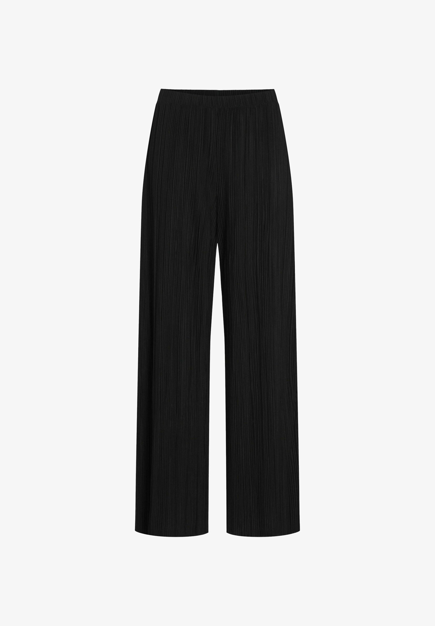 PANTALONI LARGHI VILA VIPLISA - Pantaloni - nero bellezza