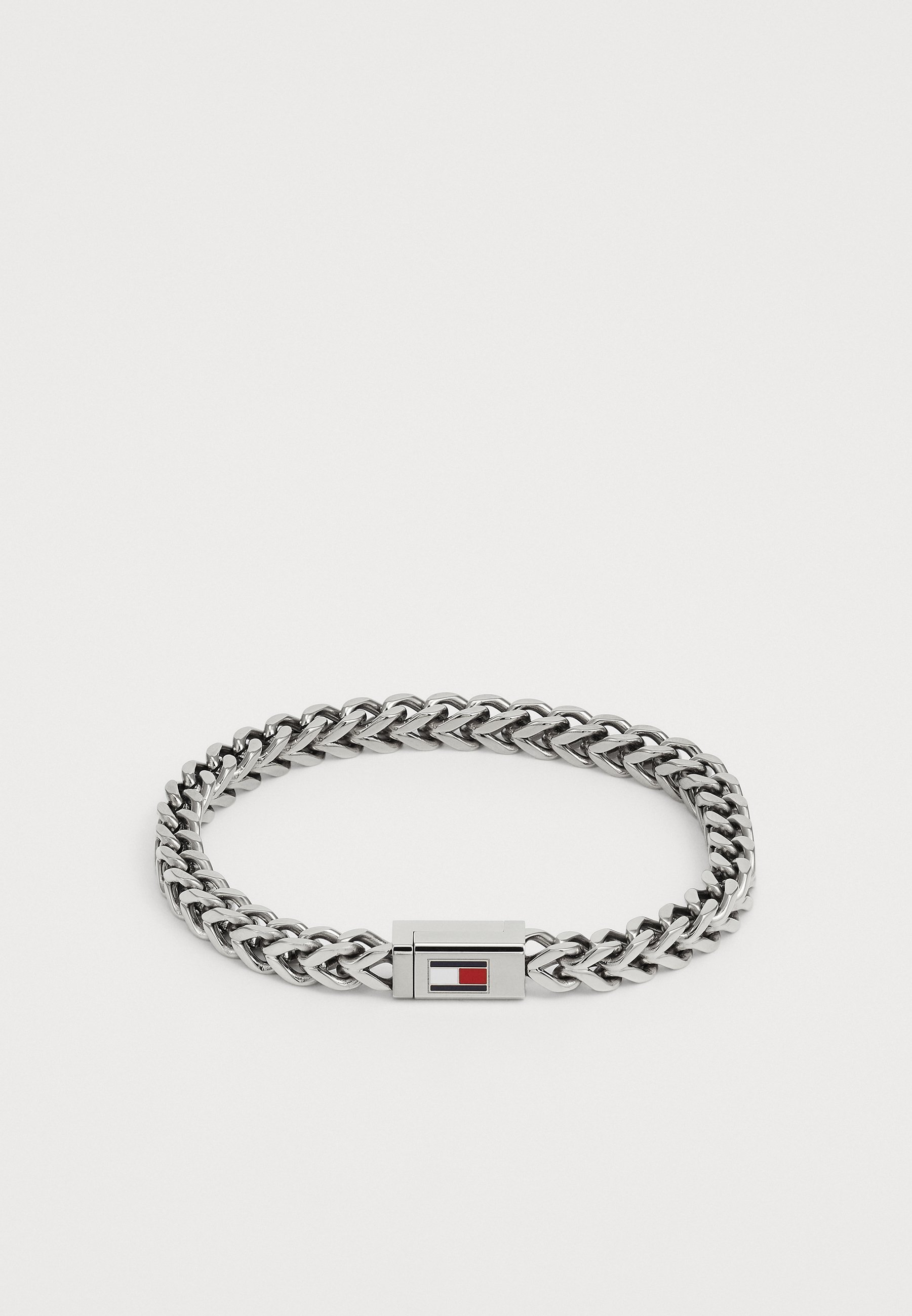 Tommy Hilfiger gevlochten armband - zilverkleurig