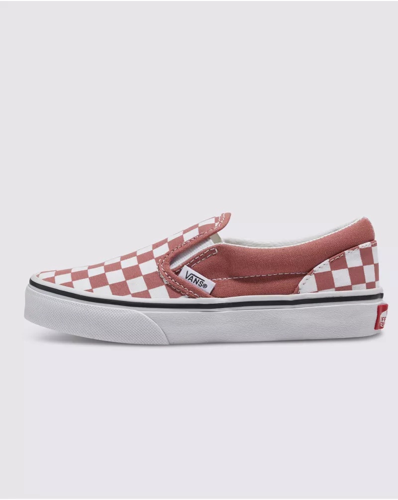 Kids Classic Slip-On Checkerboard Shoe
