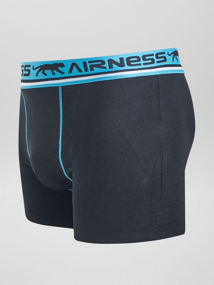 Zestaw 3 bokserek „Airness” – CZARNE