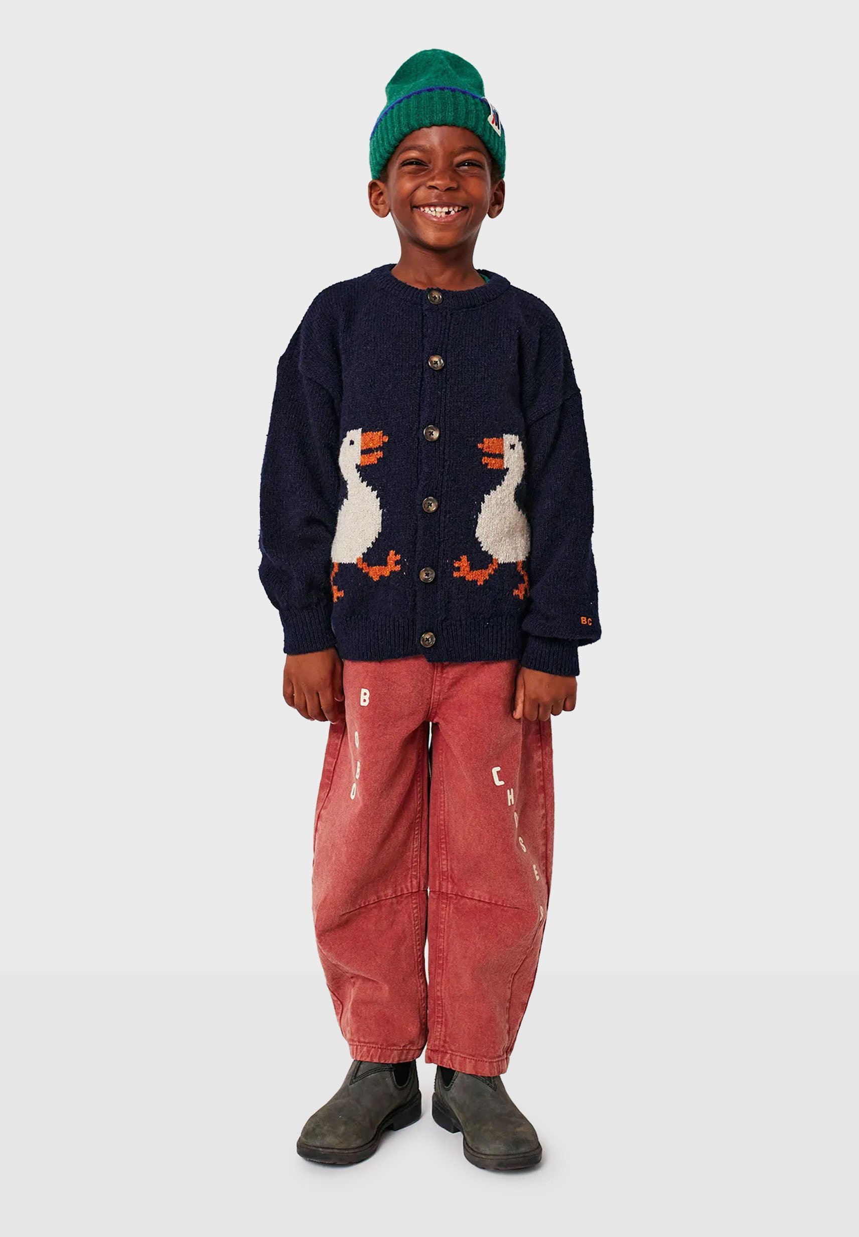 Bobo Choses LA OCA UNISEXE - Gilet - bleu nuit