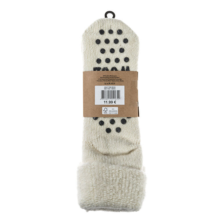 Chaussettes et collants Femme Beige