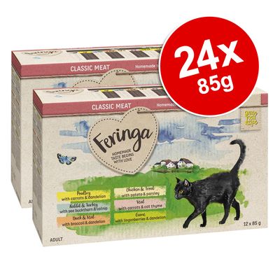 Feringa Classic Kødmenu Sparpakke 24 x 85 g