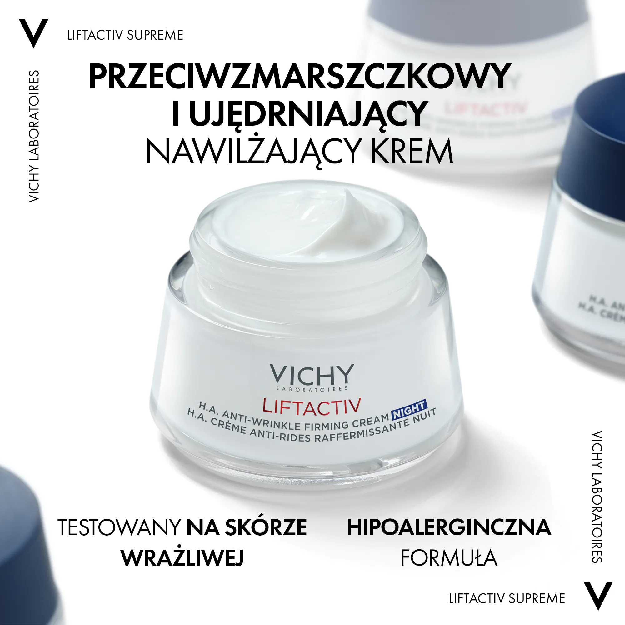 Vichy Liftactiv Supreme Krem do twarzy na noc