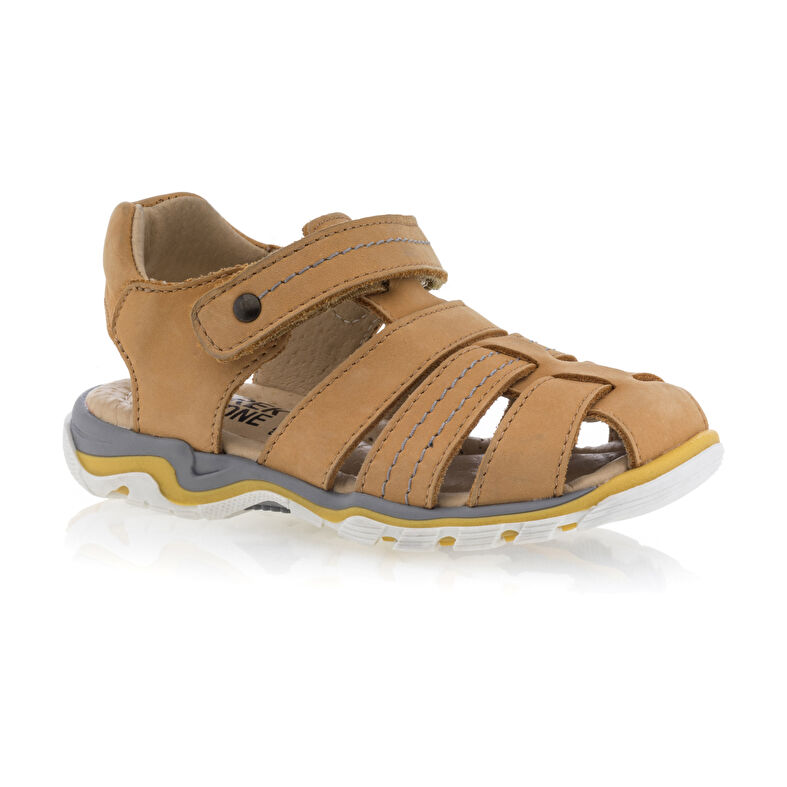 Sandalias amarillas para niño / Zapatos de punta abierta