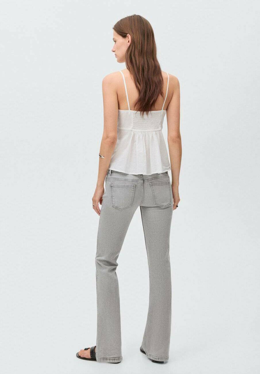 Mango Kids TEEN - Bootcut jeans - grijze denim