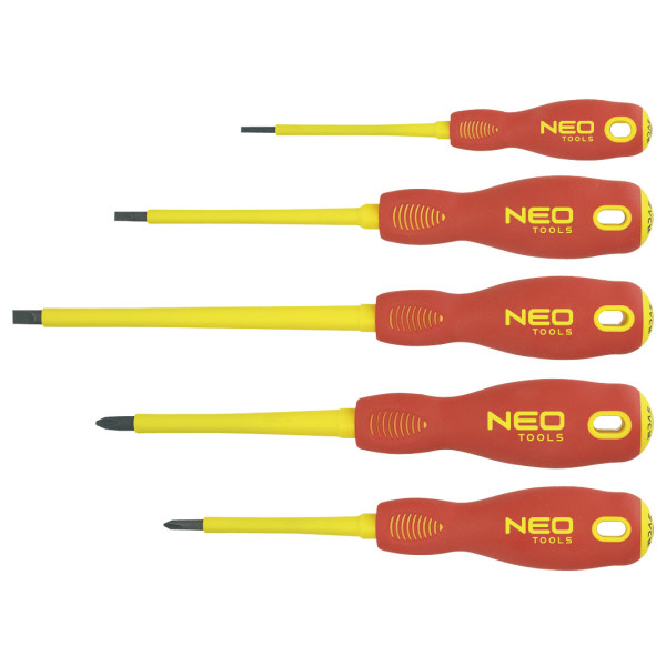 Wkrętaki 1000V, zestaw 5 szt., SvCm NEO 04-220