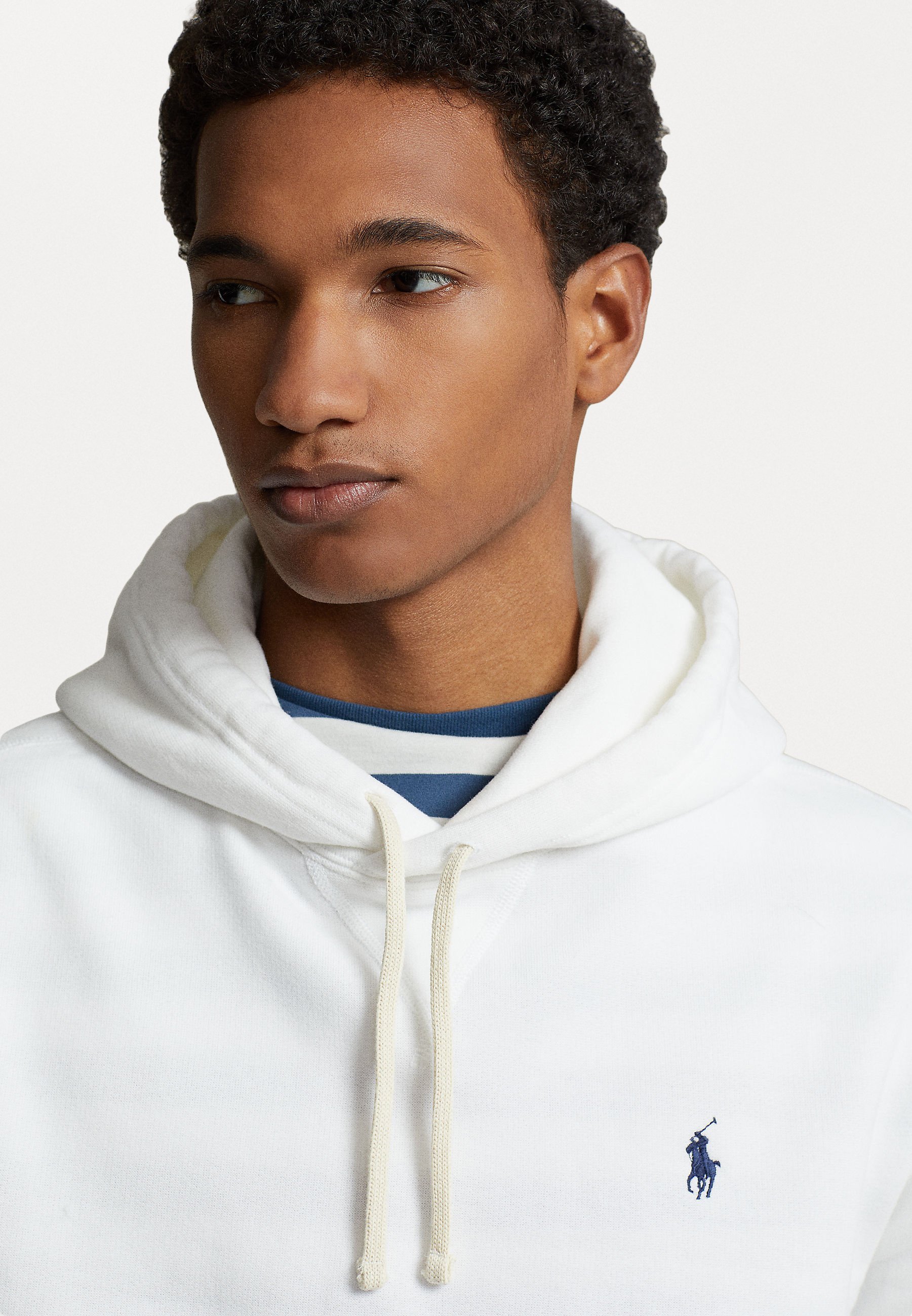 Felpa con cappuccio Polo Ralph Lauren THE RL - bianca