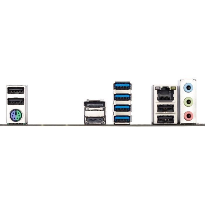 Carte mère - GIGABYTE - B550M K - Socket AM4 - DDR4 jusqu'à 128 Go - PCIe 4.0 x16