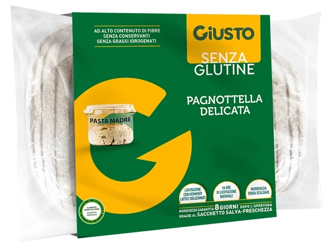 GIUSTO Giusto Glutenvrij zacht brood 300 g Hoog vezelgehalte