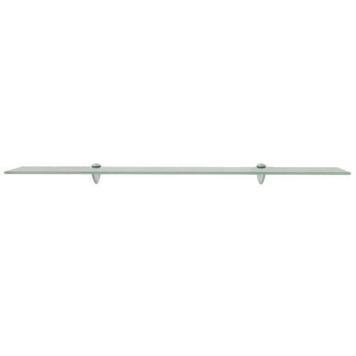 vidaXL Glazen wandplank 100 x 10 cm 8 mm