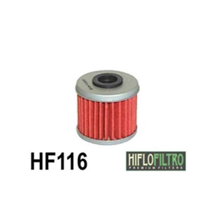 Filtro de aceite para motocicleta Hiflofiltro HF116 /15412-MEB-671 8000A7019