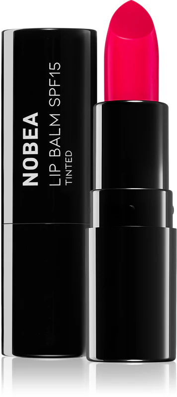 NOBEA Lippenbalsam für den Alltag LSF 15 Getönter Balsam mit LSF 15