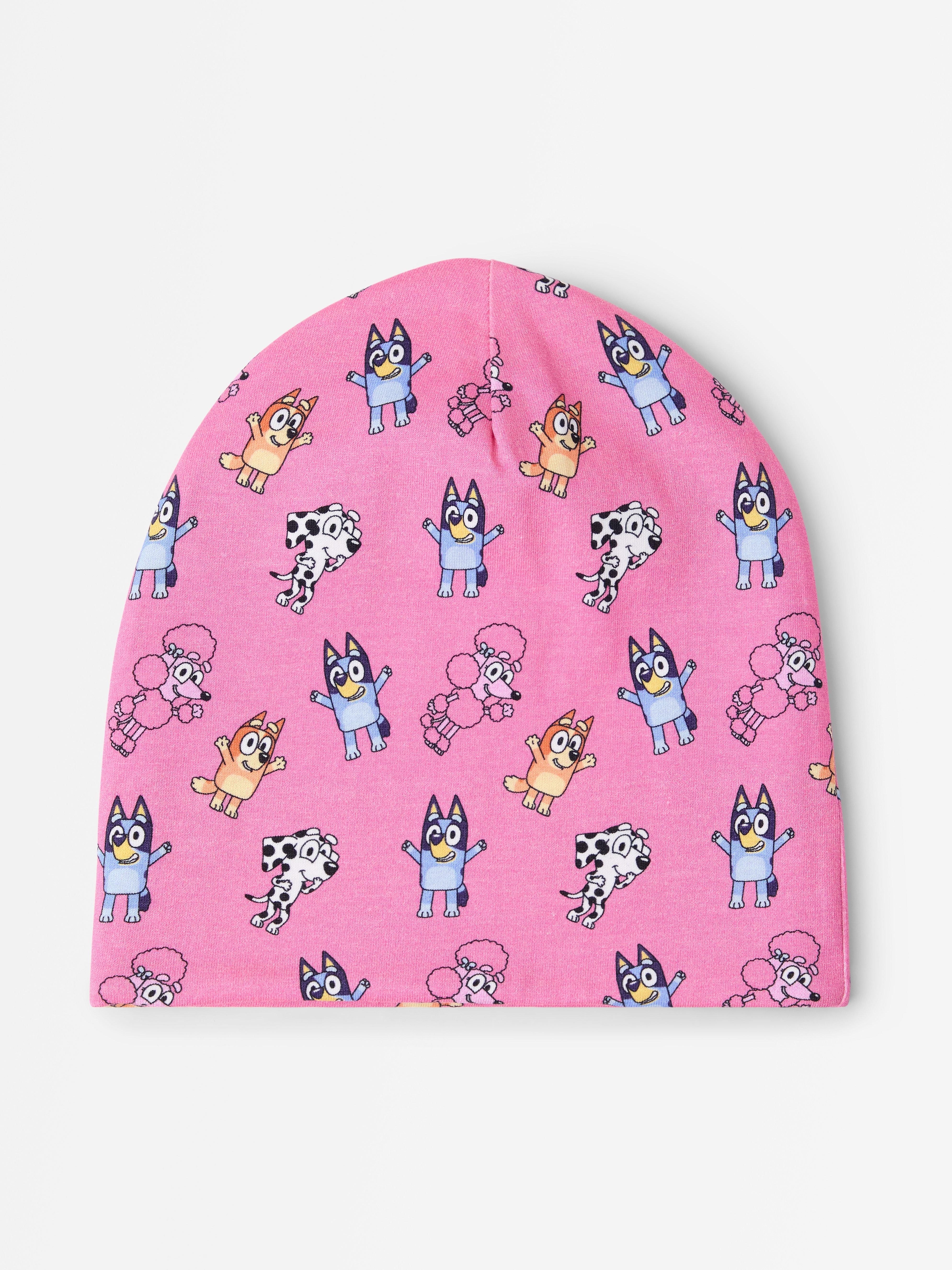 Blå hatt Rosa