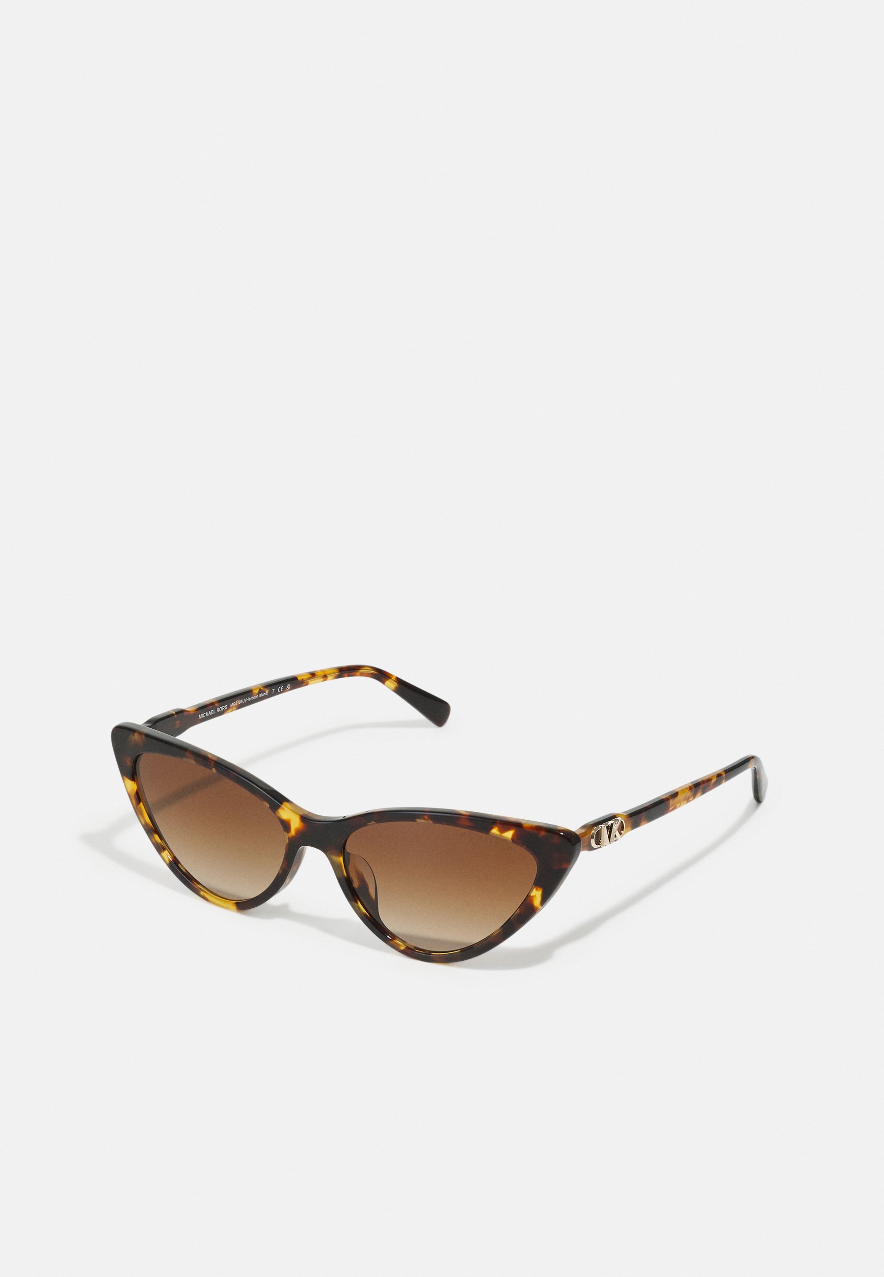 Michael Kors HARBOUR ISLAND - Zonnebril - donker schildpadpatroon