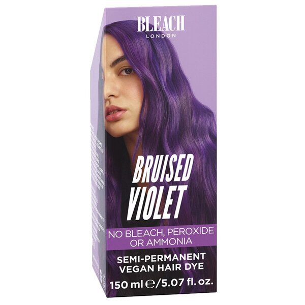 Bleach London Bruised Violet semipermanentná vegánska farba na vlasy 150ml