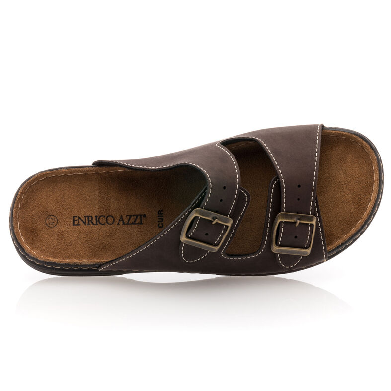  Braune Herren-Sandalen / Zehenfreie Schuhe