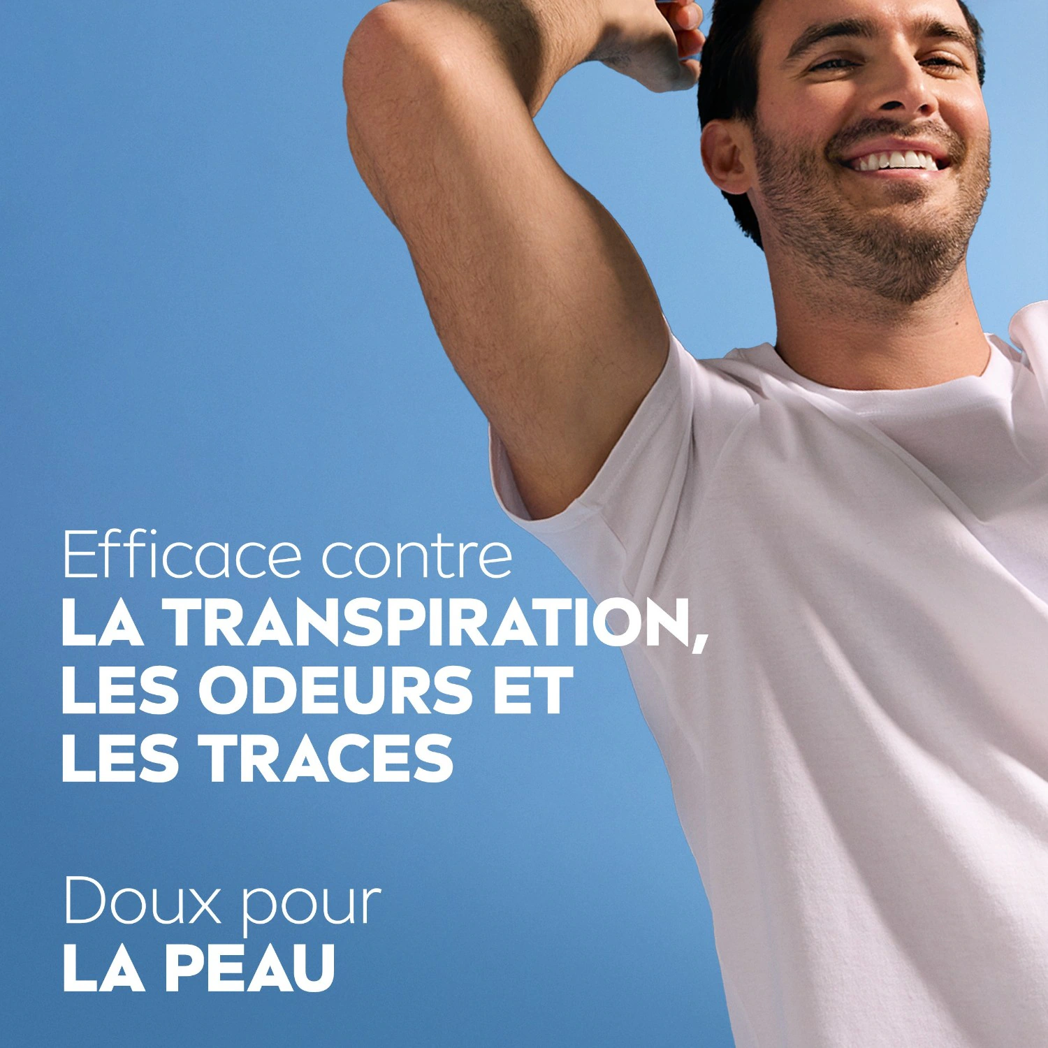 NIVEA Déodorant Spray homme Anti-transpirant anti-trace jaune et blanche 48H