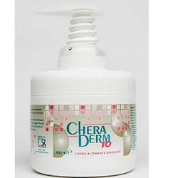 EUCARE Cheraderm 10 drėkinamasis kremas sausai odai 450 ml