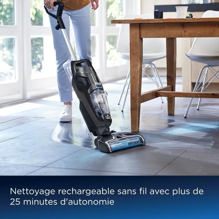 Aspirapolvere senza fili BISSELL B3569N Crosswave C6 Select - Pulizia multisuperficie - Autopulizia automatica