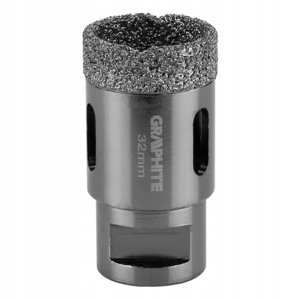 Otwornica diamentowa 32 mm x M14, GRAPHITE 55H309